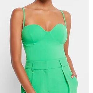 EXPRESS 
Green Bodysuit
Size Medium